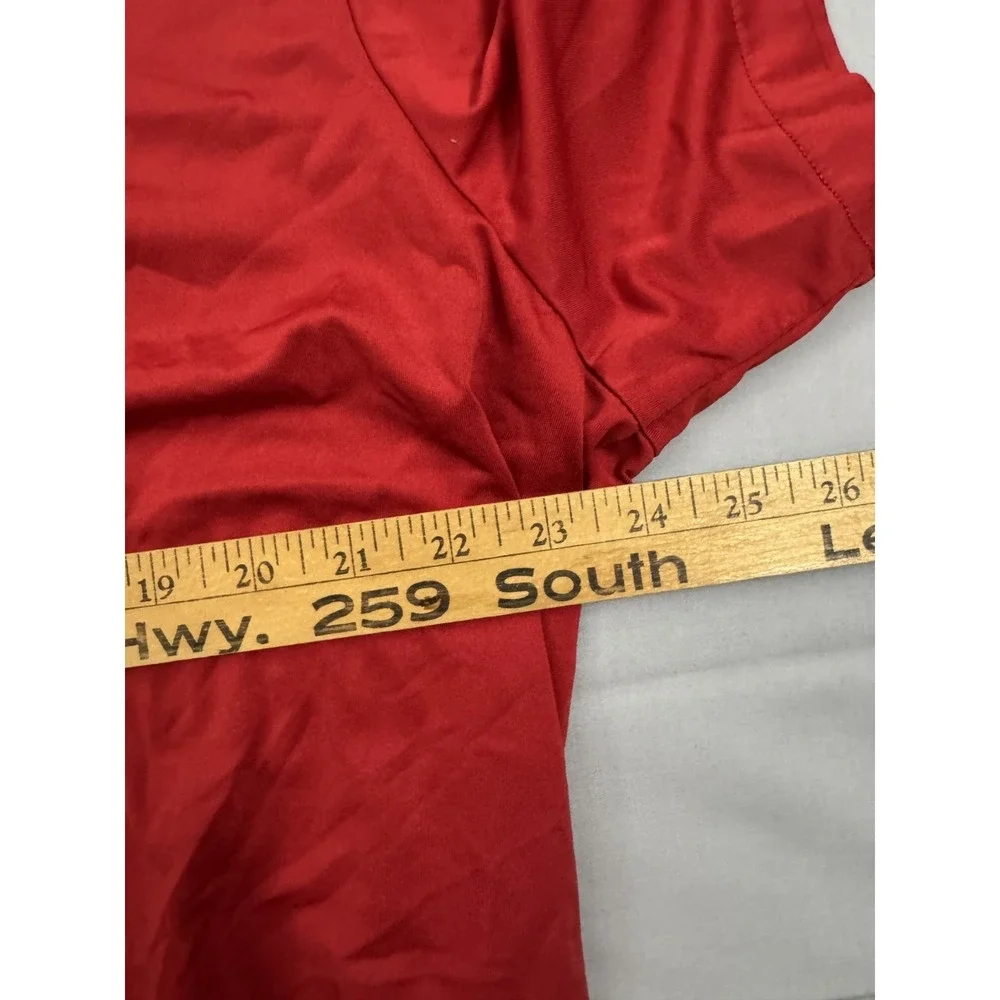 Polo Ralph Lauren Polo Shirt Mens XL Red Performance Golf Moisture Wicking Adult